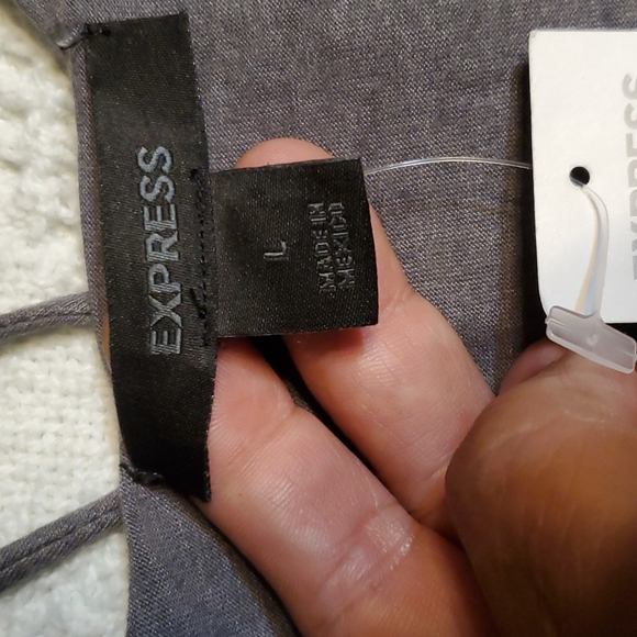 NWT Express Top in Medium Grey - Picture 14 of 16